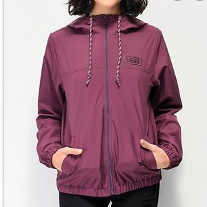 pink vans windbreaker